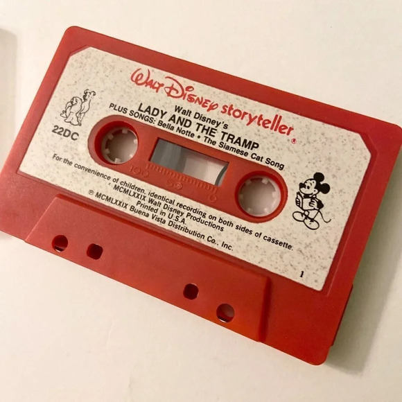 Vintage 1979 Walt Disneys Lady and the Tramp  Read Along Book and Tape - Picture 13 of 13